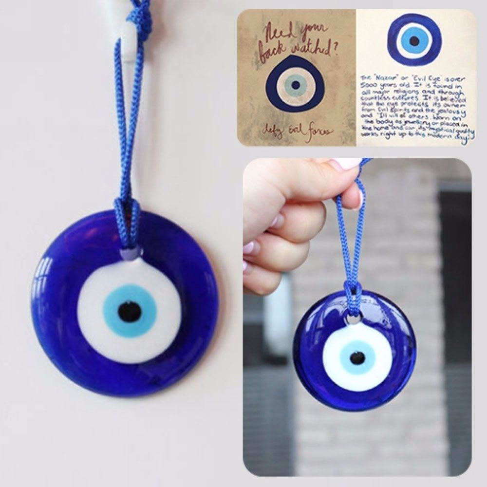 Car Accessories Evil Eye - Blue Evil Eye Amulet Car Pendant