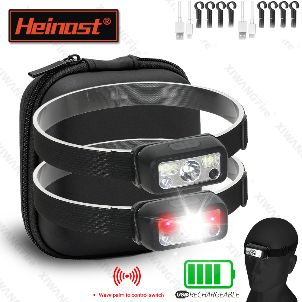 Led Headlight Bulbs - Mini Rechargeable Powerful Sensor Headlamp Fishing