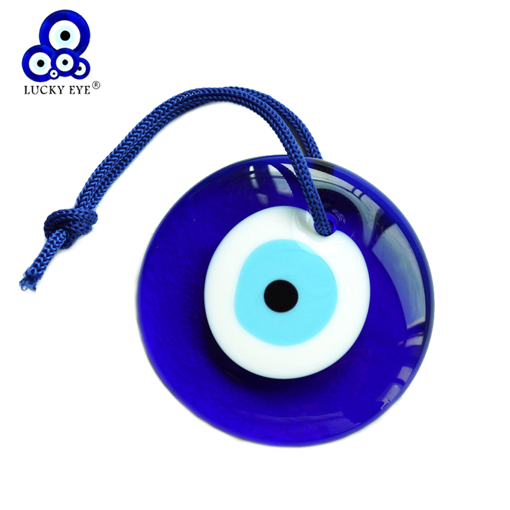 Car Accessories Evil Eye - Lucky Eye Glass Blue Turkish Evil