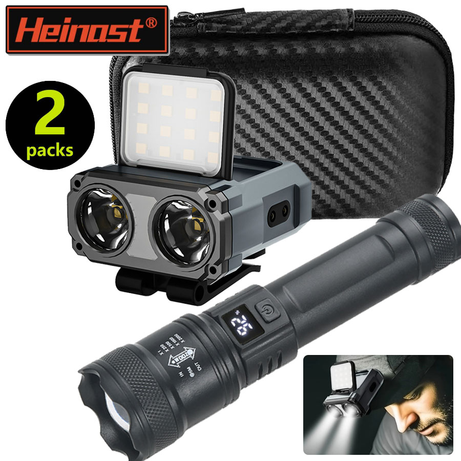 Led Headlight Bulbs - Ultra Bright Mini Rechargeable Head Lamp/Portable