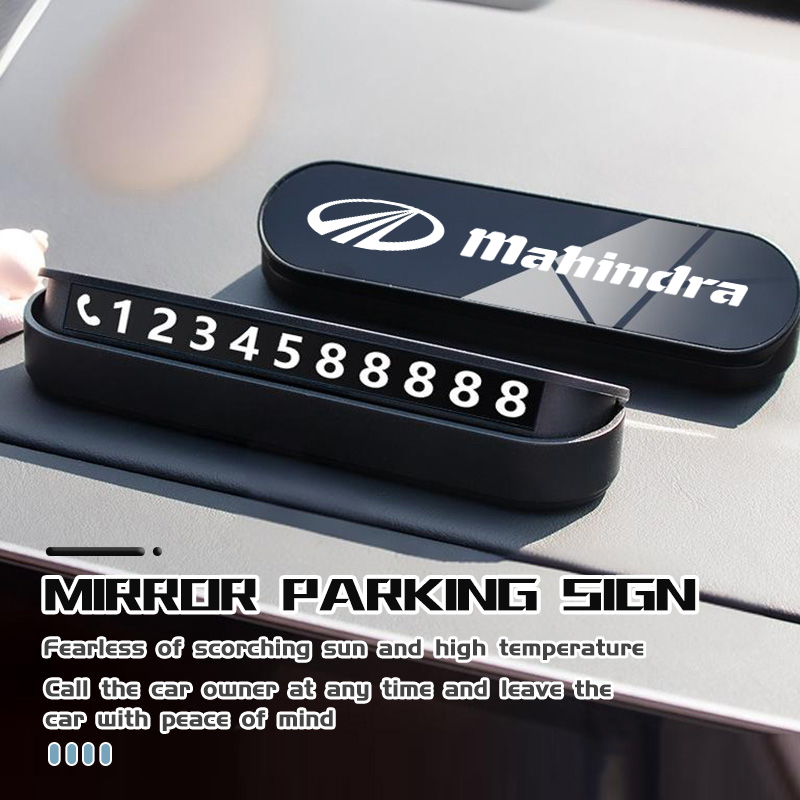 Car Accessories Xuv 300 - Car Styling Temporary Parking Card Plate