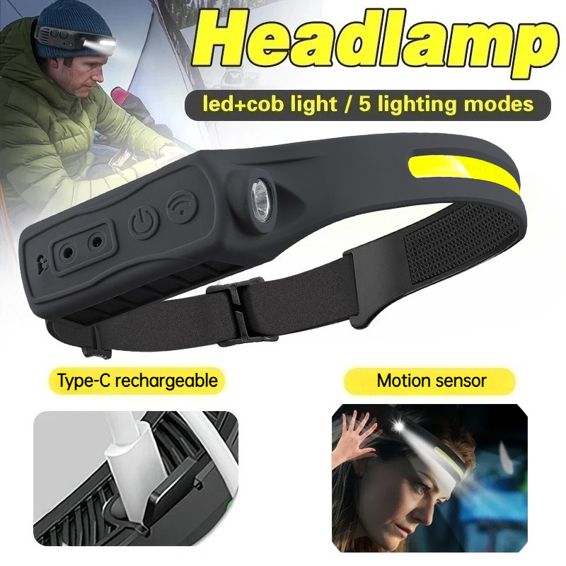 Powerful COB LED Sensor Headla - đánh giá và giá Led Headlight Bulbs