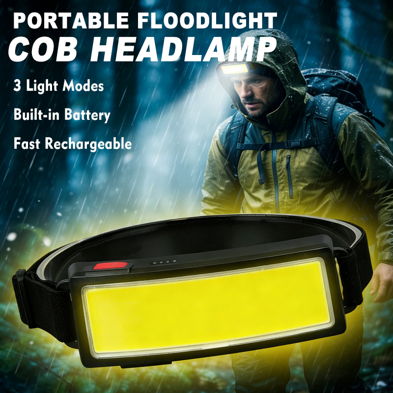 Powerful COB LED Headlamp 4 Li - đánh giá và giá Led Headlight Bulbs