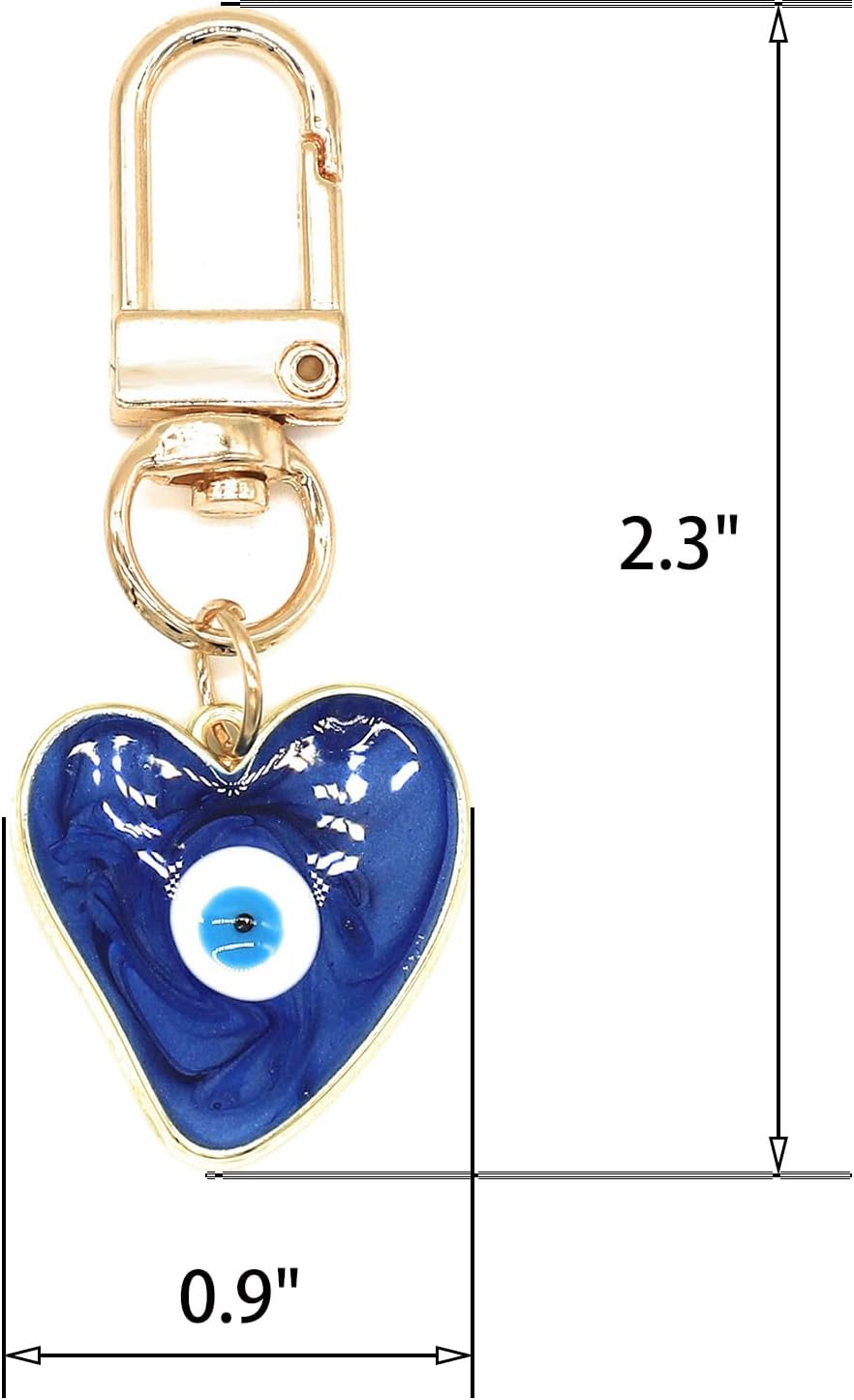 Evil Eye Keychains Sweat-heart - đánh giá và giá Car Accessories Evil Eye