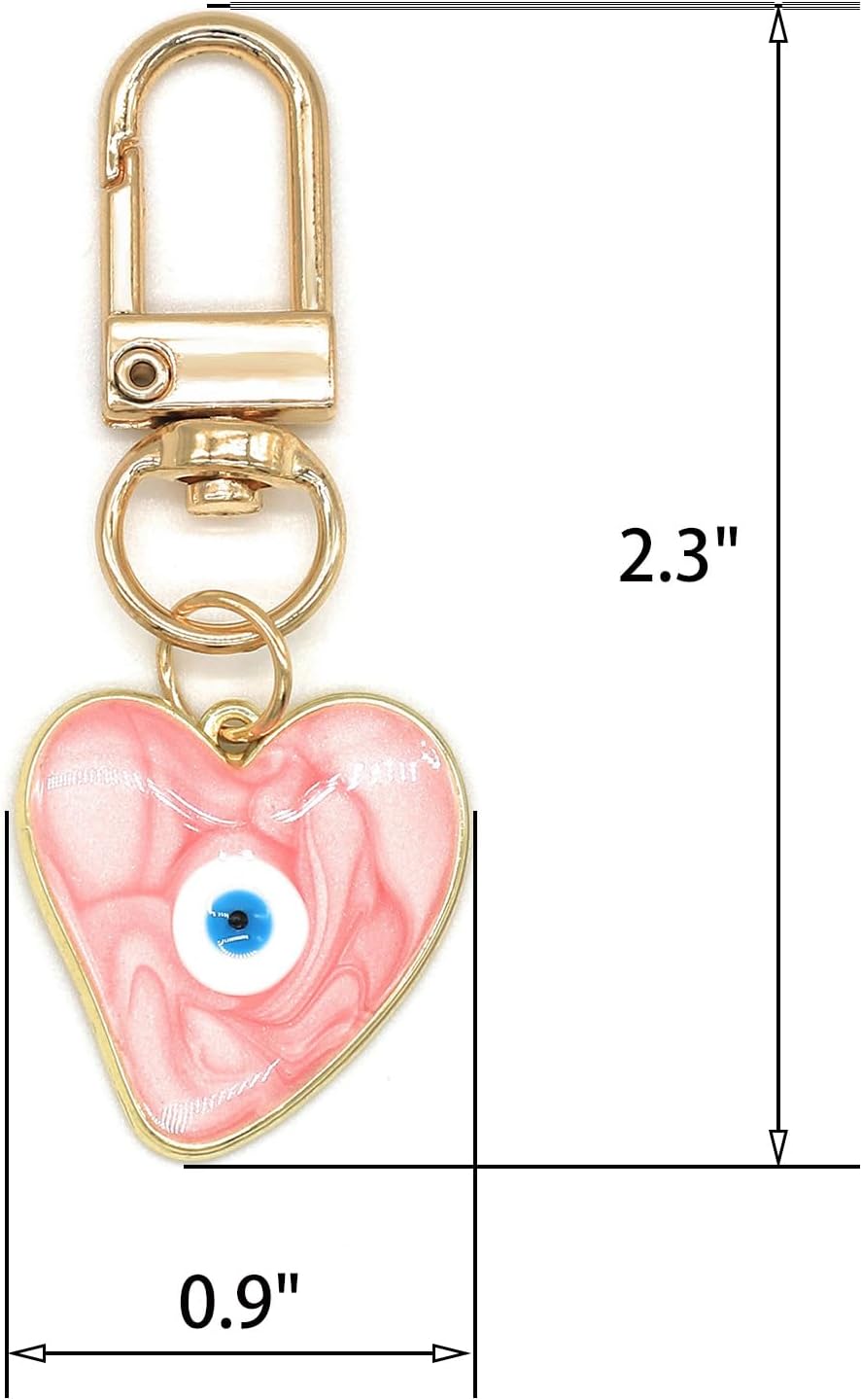 Evil Eye Keychains Sweat-heart - đánh giá và giá Car Accessories Evil Eye