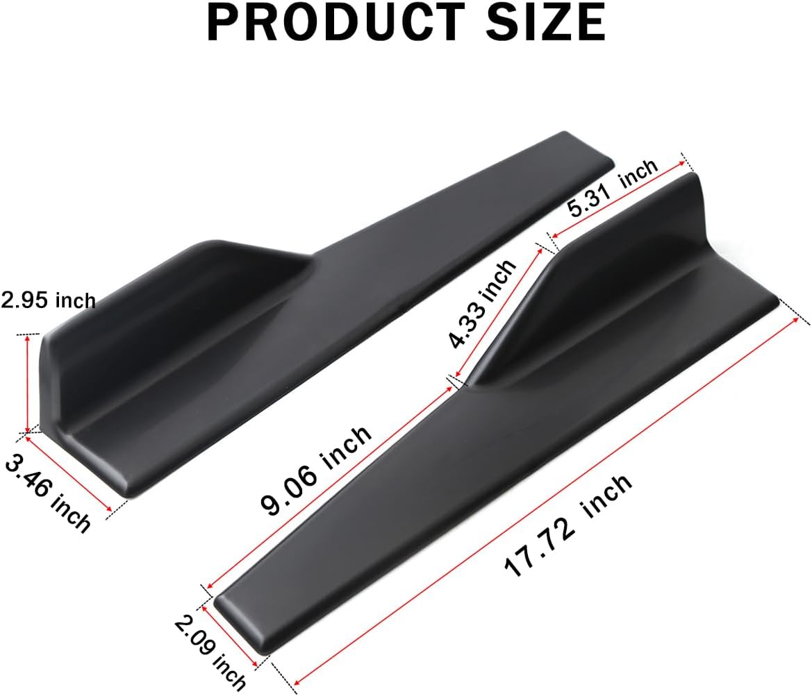 48cm Rear Bumper Splitter Apro - đánh giá và giá Car Accessories Lipa