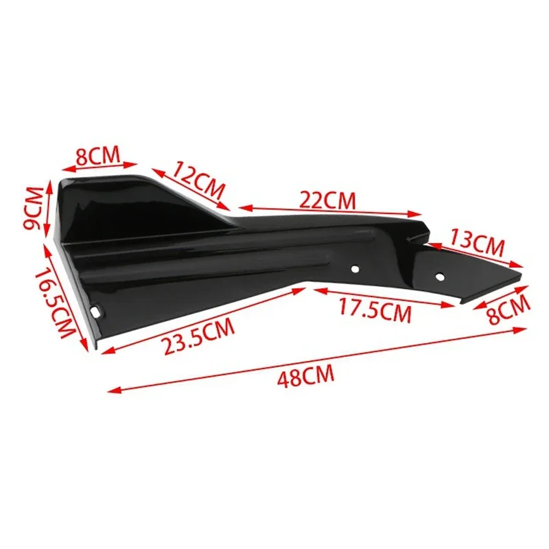 2pcs Car Rear Bumper Lip Modif - đánh giá và giá Car Accessories Lipa