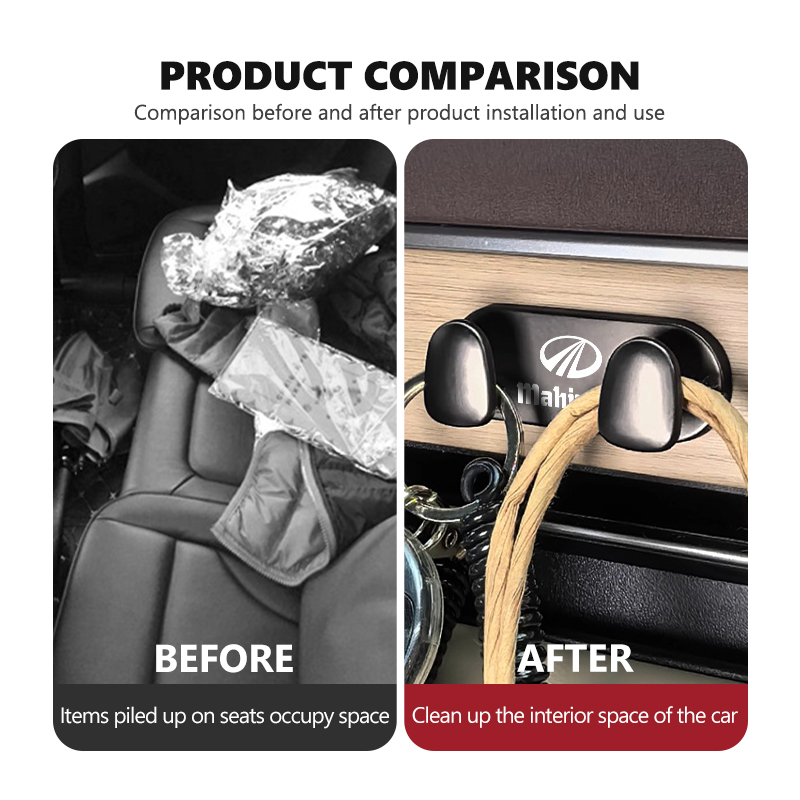 Zinc Alloy Car Hook Indoor Wal - đánh giá và giá Car Accessories Xuv 300