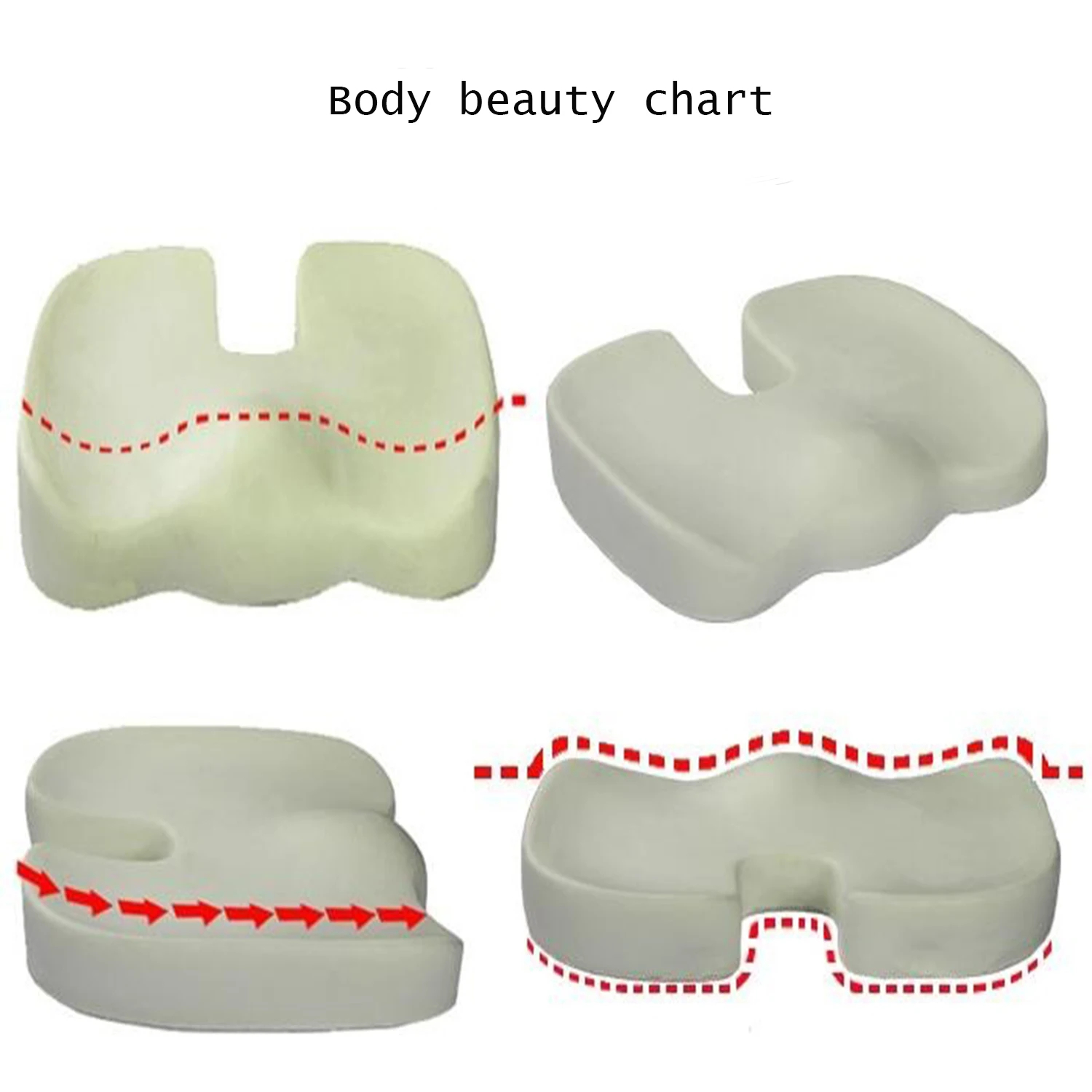 Seat Cushion Office Car Seat C - đánh giá và giá Car Seat Cushion Memory Foam
