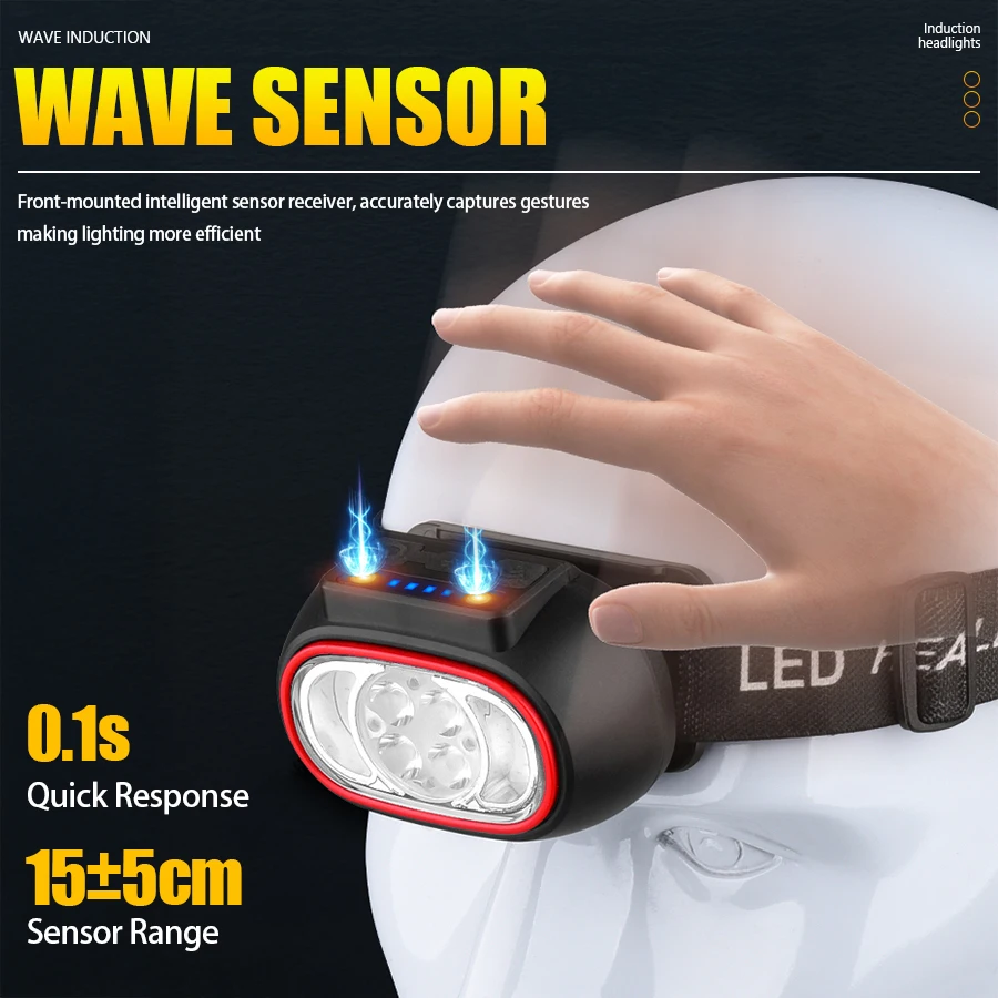 C2 Powerful 4 LED Sensor Headl - đánh giá và giá Led Headlight Bulbs