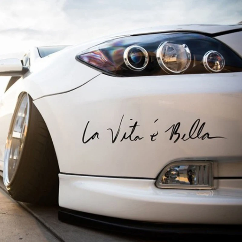 Beautiful life car sticker La  - đánh giá và giá Car Accessories Evil Eye