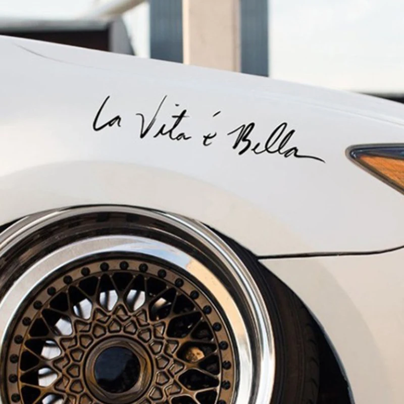Beautiful life car sticker La  - đánh giá và giá Car Accessories Evil Eye