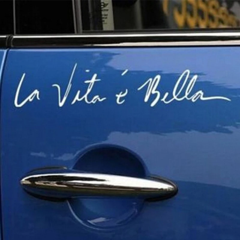 Beautiful life car sticker La  - đánh giá và giá Car Accessories Evil Eye