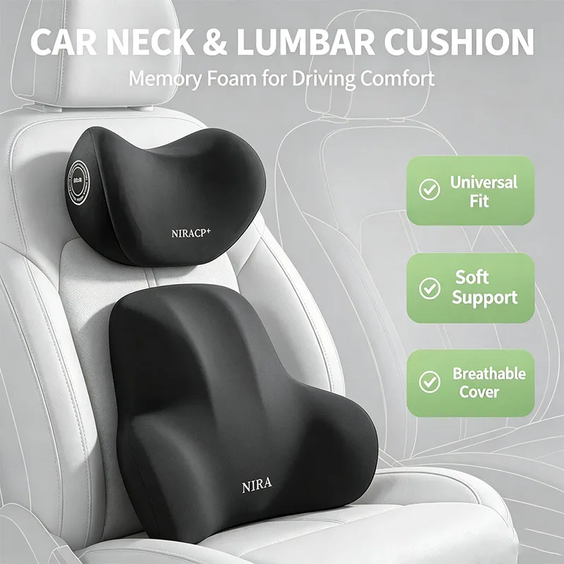 Memory Foam Car Neck Cushion N - đánh giá và giá Car Seat Cushion Memory Foam