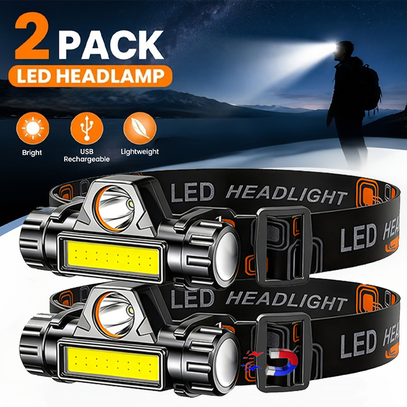 Super Bright LED Headlamp Rech - đánh giá và giá Led Headlight Bulbs