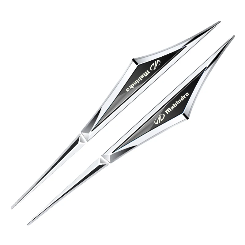 2pcs 3d alloy car stickers car - đánh giá và giá Car Accessories Xuv 300