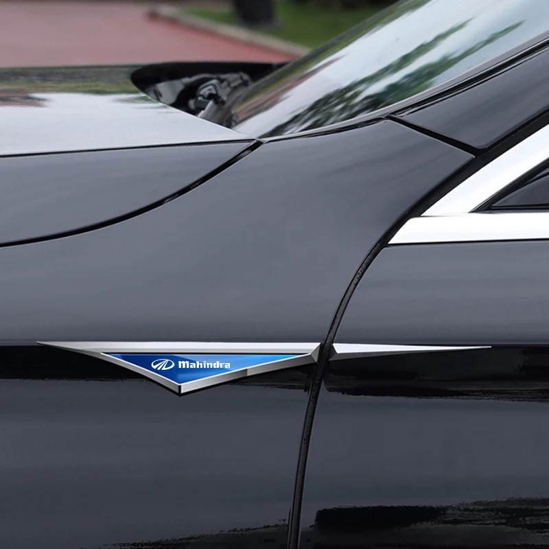 2pcs 3d alloy car stickers car - đánh giá và giá Car Accessories Xuv 300