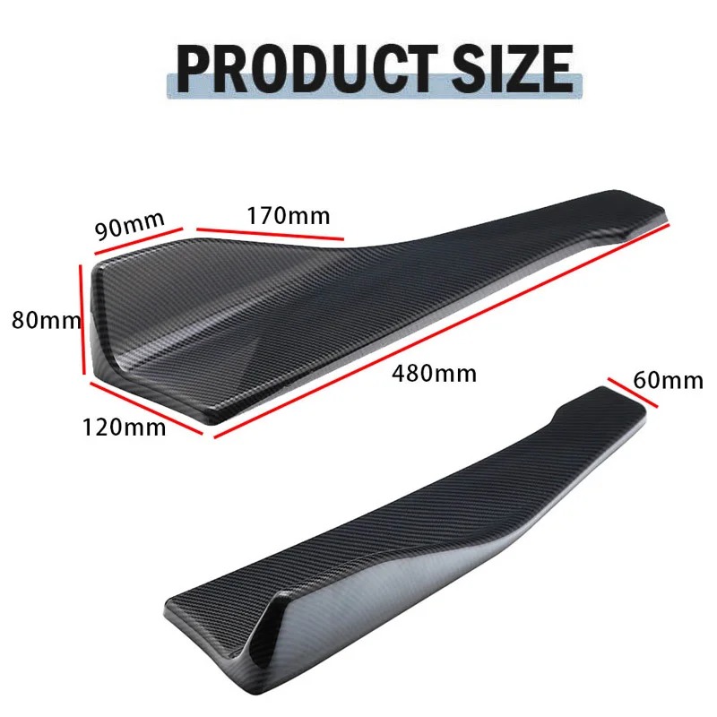 48cm Rear Bumper Splitter Apro - đánh giá và giá Car Accessories Lipa