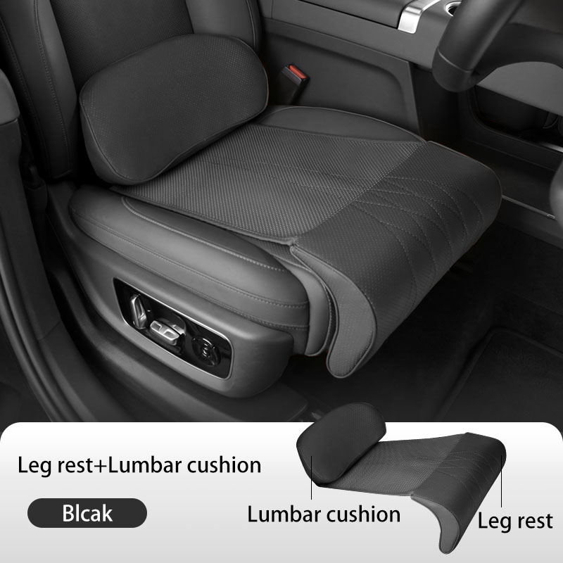 Nappa Leather Leg Support Exte - đánh giá và giá Car Seat Cushion Memory Foam