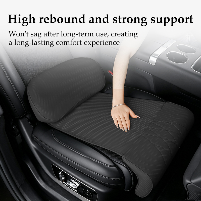 Nappa Leather Leg Support Exte - đánh giá và giá Car Seat Cushion Memory Foam