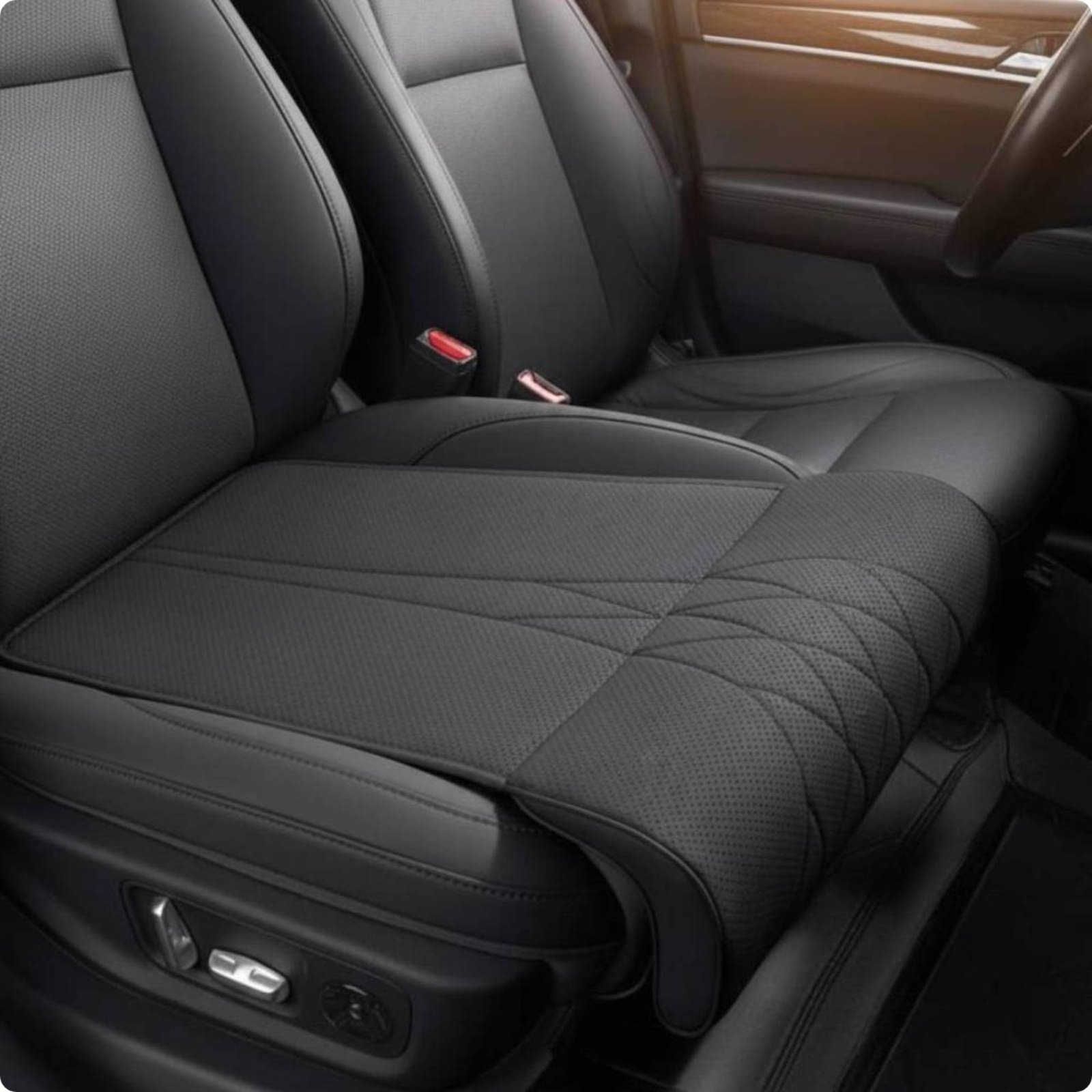 Driver Seat Extender Breathabl - đánh giá và giá Car Seat Cushion Memory Foam
