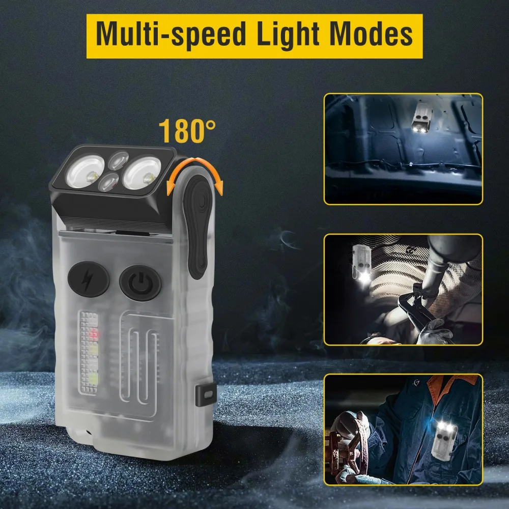 BORUiT V20 Buzzer EDC LED Keyc - đánh giá và giá Led Headlight Bulbs