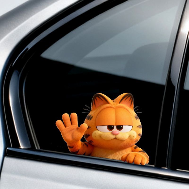 Garfield anime cartoon cute fu - đánh giá và giá Car Accessories Wholesale