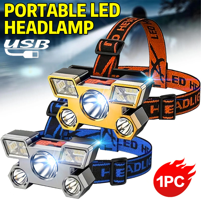 5 LED Flashlight Rechargeable  - đánh giá và giá Led Headlight Bulbs