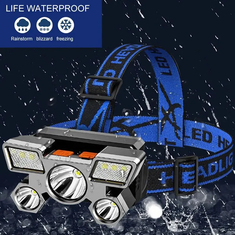 5 LED Flashlight Rechargeable  - đánh giá và giá Led Headlight Bulbs