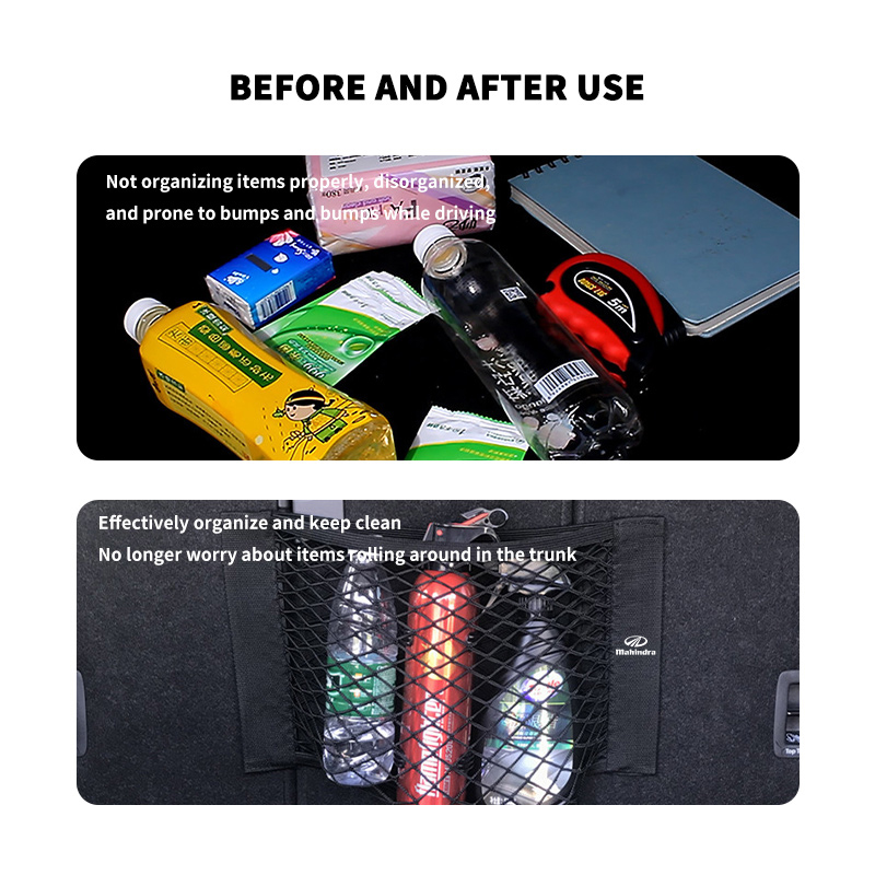 Car Trunk Net Pocket Mesh Bag  - đánh giá và giá Car Accessories Xuv 300