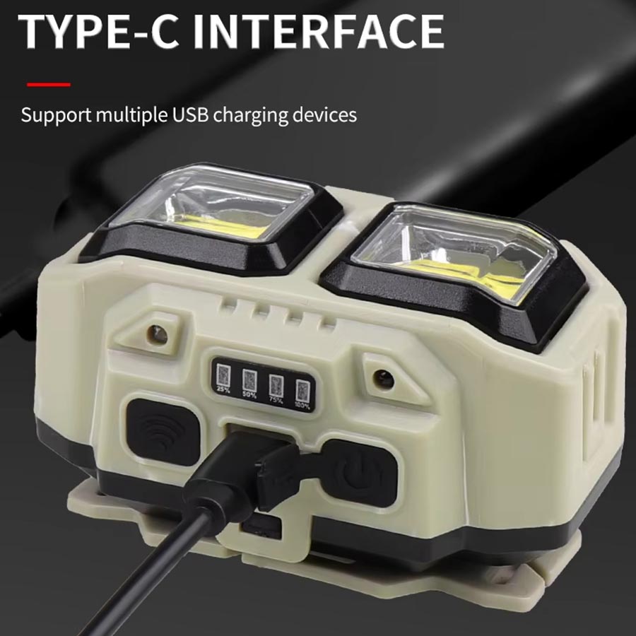 COB LED Headlamp Rechargeable  - đánh giá và giá Led Headlight Bulbs