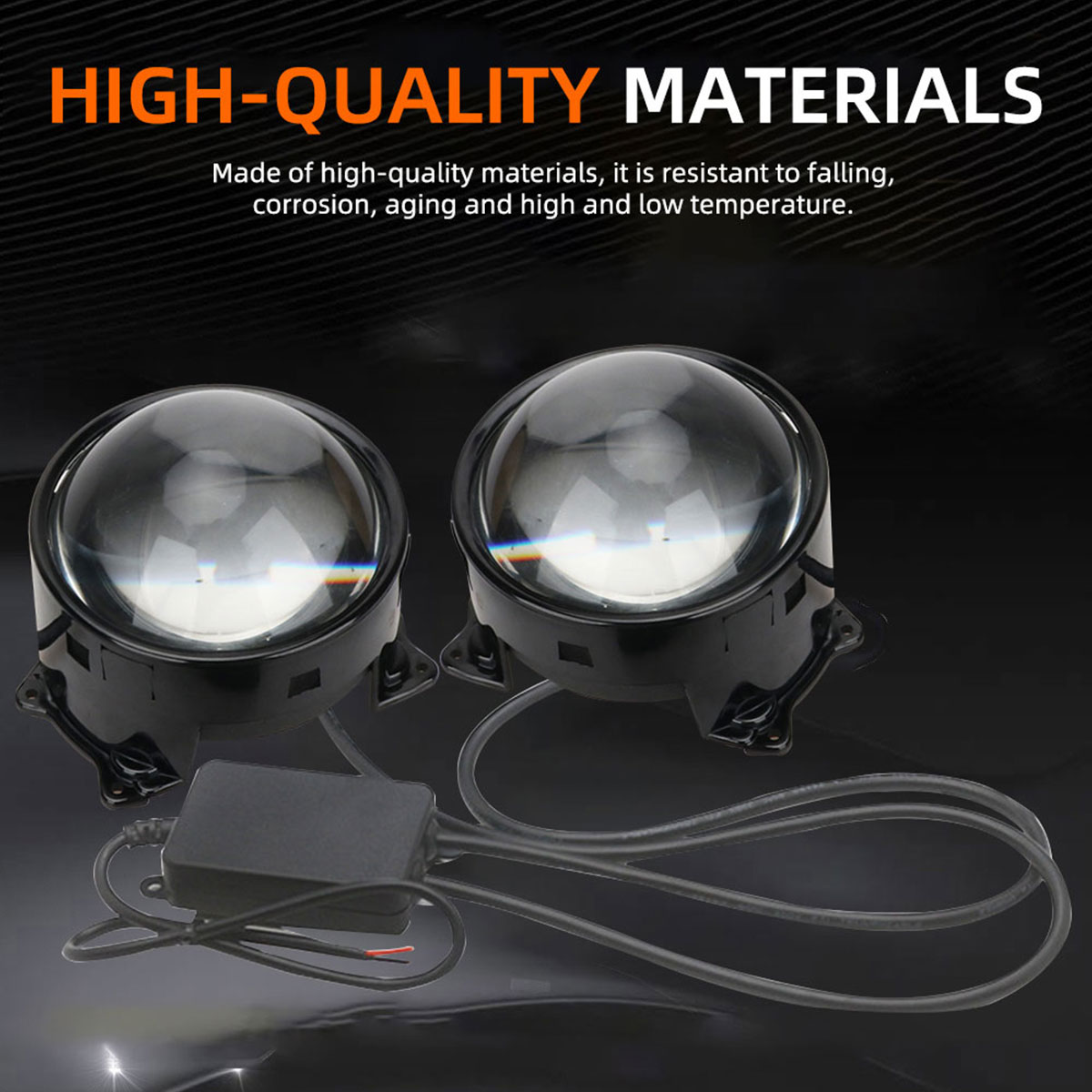 3 Inch Car LED Devil Eyes Demo - đánh giá và giá Car Accessories Evil Eye